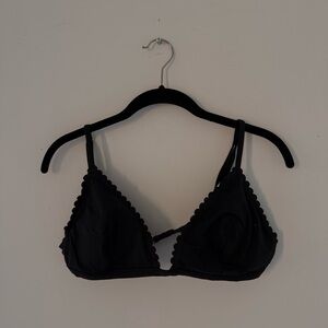✨NWOT✨ H&M Black Scalloped Bikini